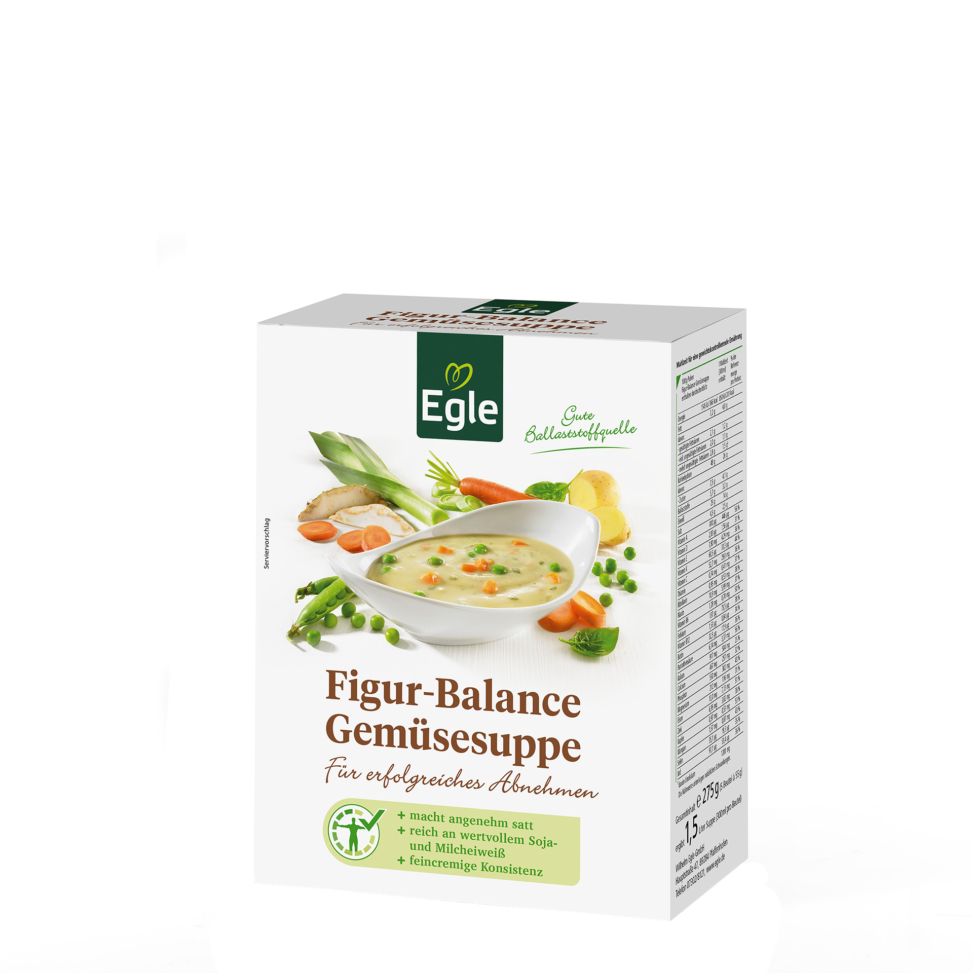 Figur-Balance Gemüsesuppe, 275 g (5 Portionen) 