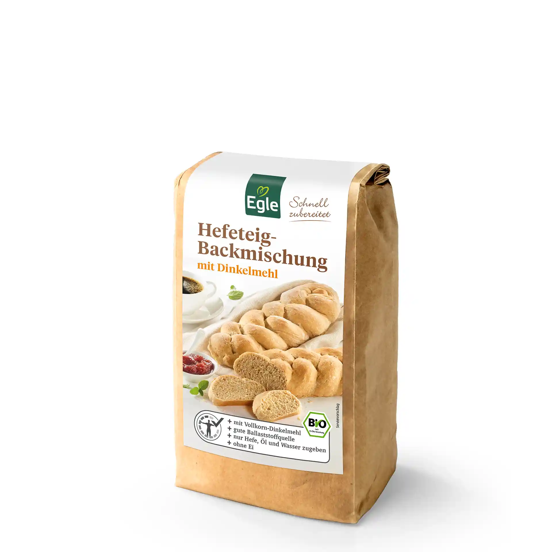 Bio Hefeteig-Backmischung, 500 g - Kostprobe