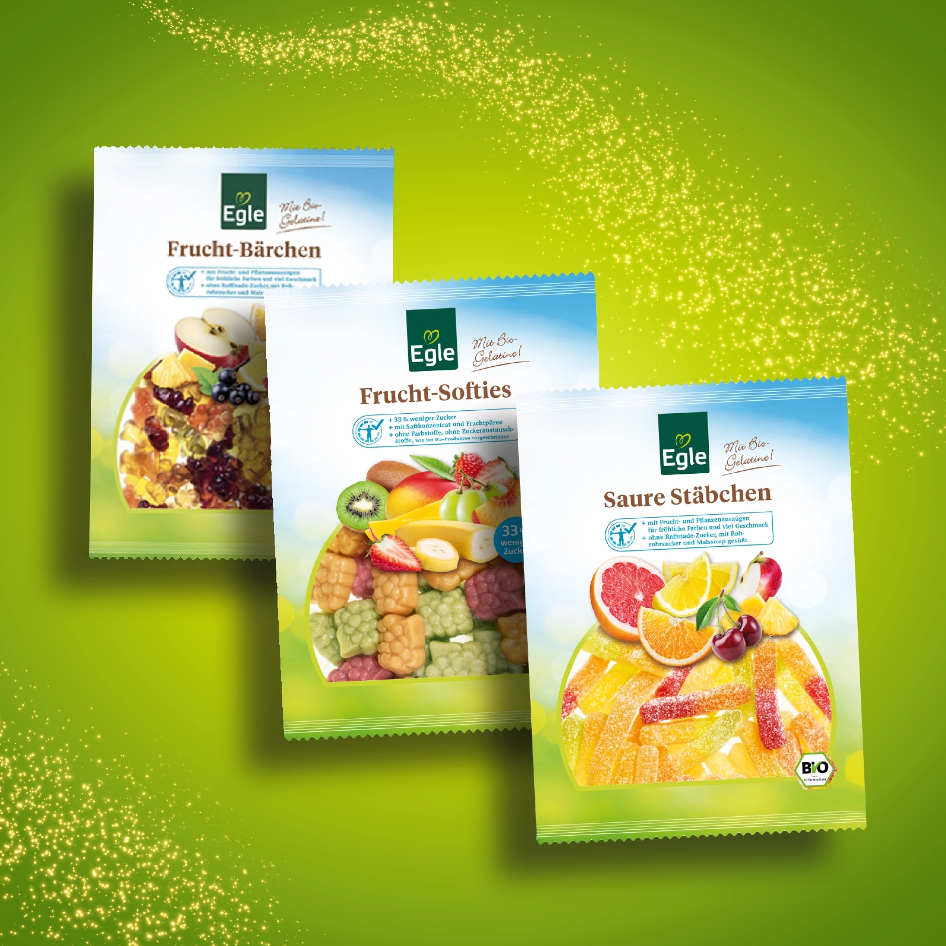 Bio Fruchtgummi-Paket - Adventskalender