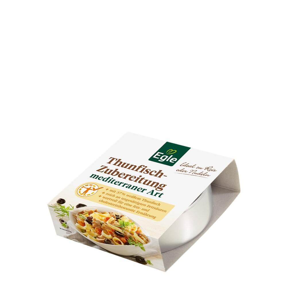 Thunfisch-Zubereitung mediterran, 190 g