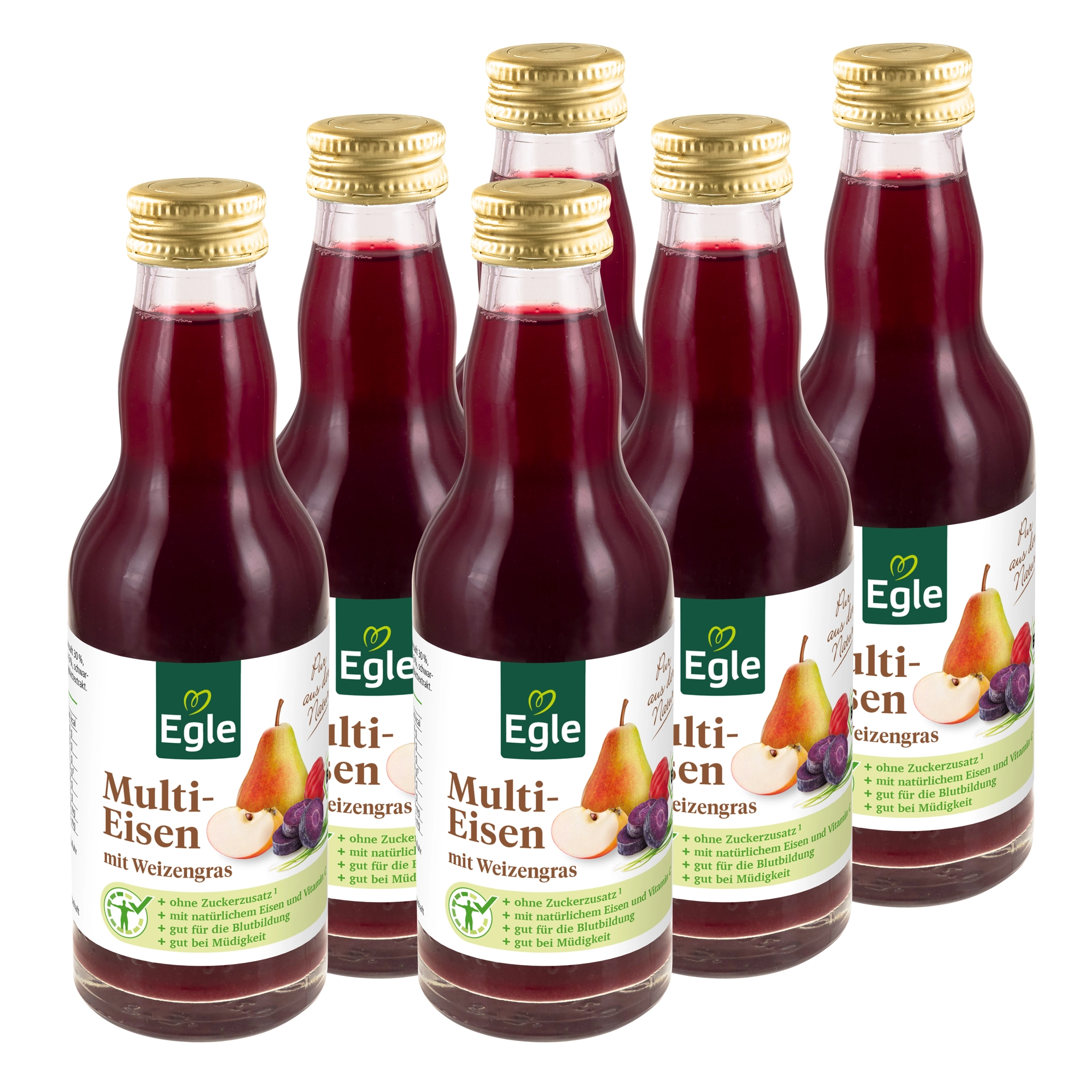 Bio Multi-Eisen-Saft, 6 x 200 ml - Aktion