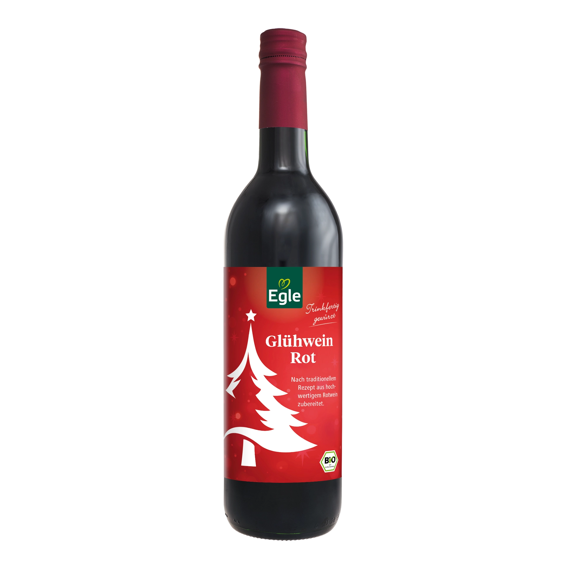 Bio Glühwein rot, 0.75 l