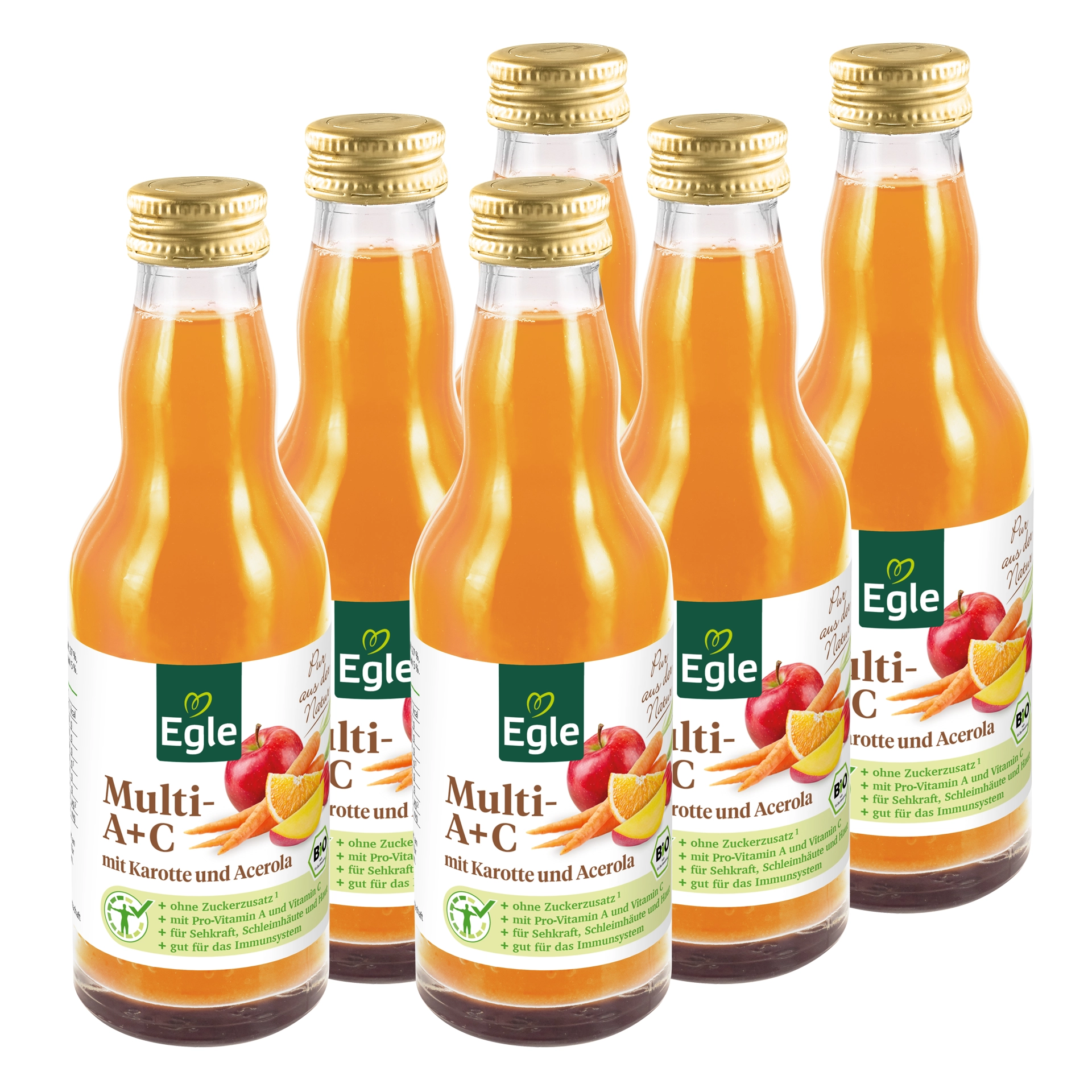 Bio Multi-A+C-Saft, 6 x 200 ml - Aktion