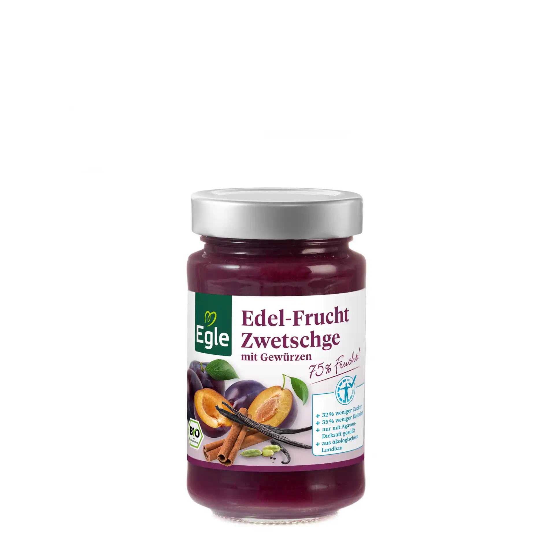 Bio Edel-Frucht Zwetschge mit Gewürzen, 250 g