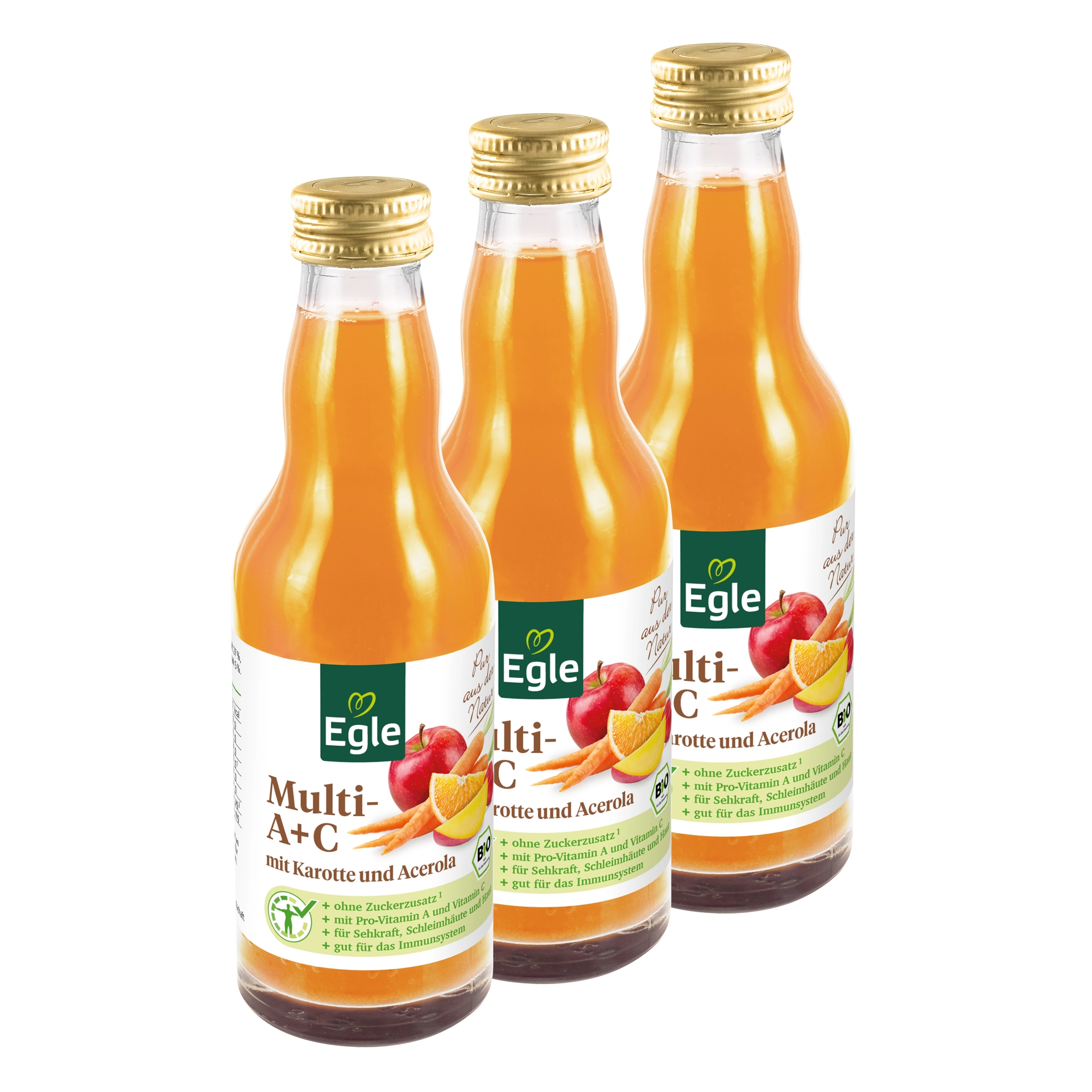 Bio Multi-A+C-Saft, 3 x 200 ml