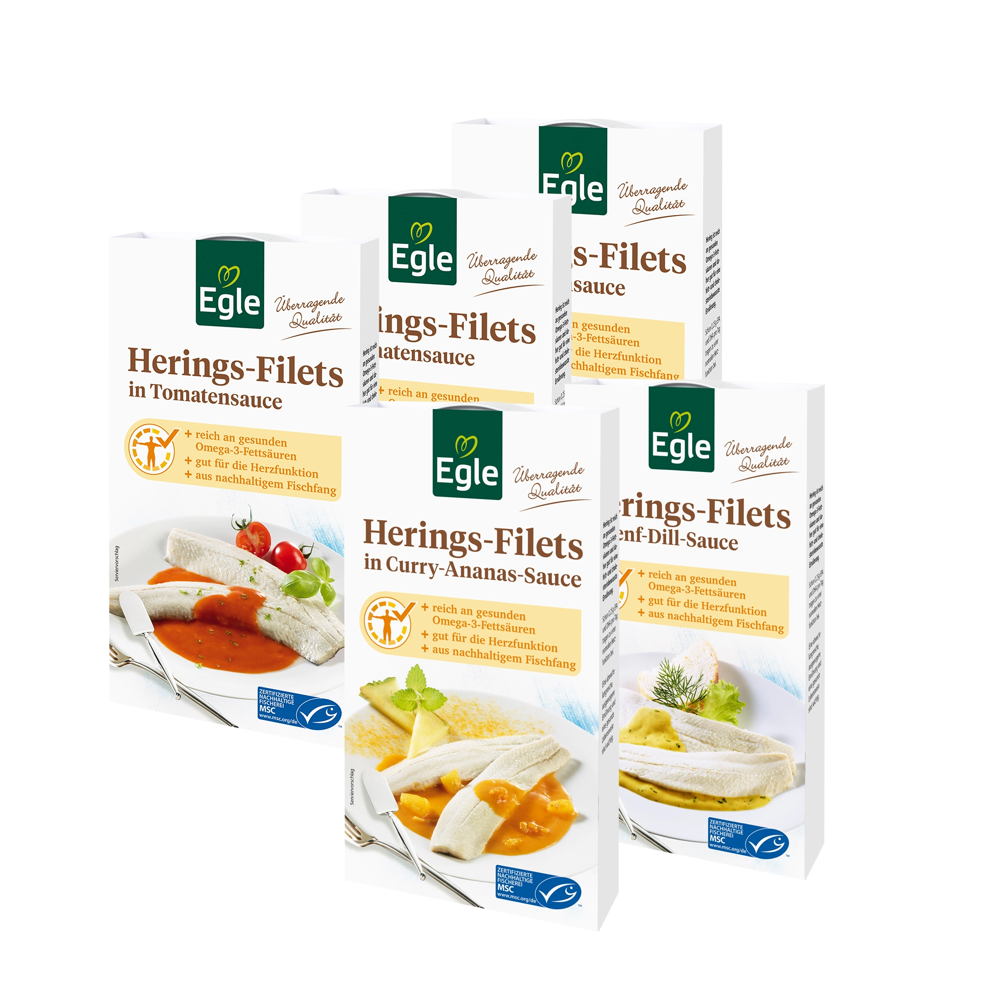 Herings-Filets Vorteils-Paket