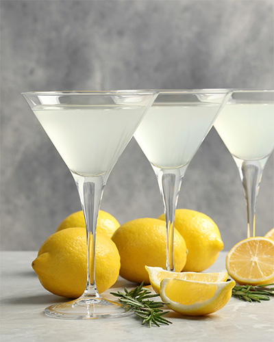 Limoncello Martini