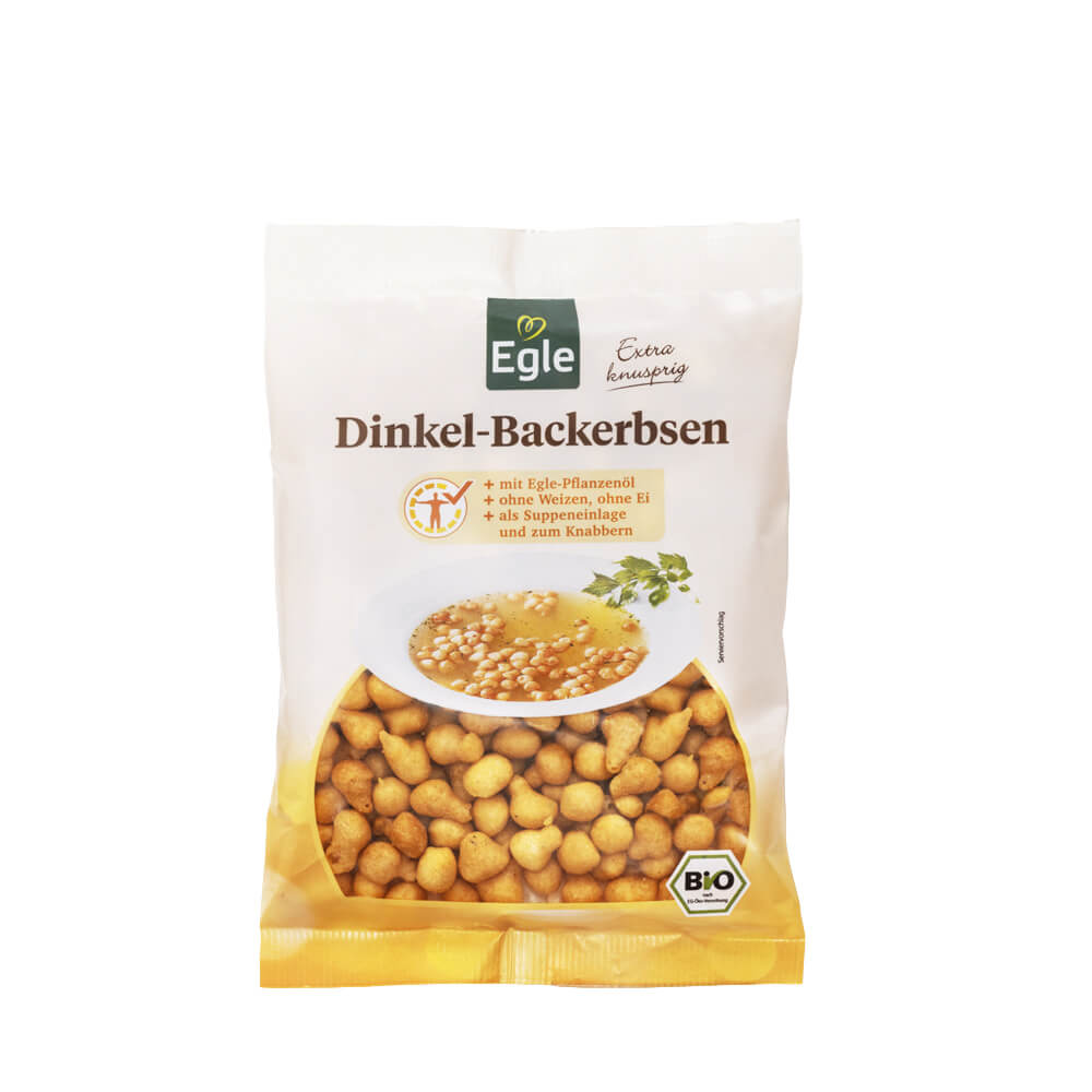 Bio Dinkel-Backerbsen